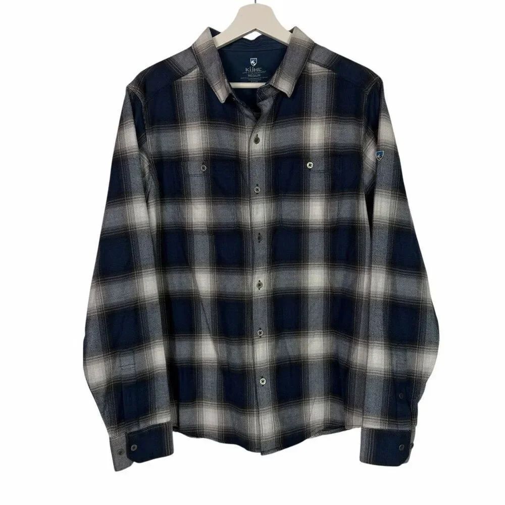 Kuhl Men’s Medium The Law Flannel Shirt Plaid